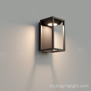 Lámpara de pared de iluminación exterior moderna al aire libre 5W impermeable